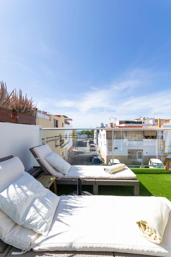 Cozy And Sea Views Private Terrace Apartment La Playa de Arguineguín Exteriör bild