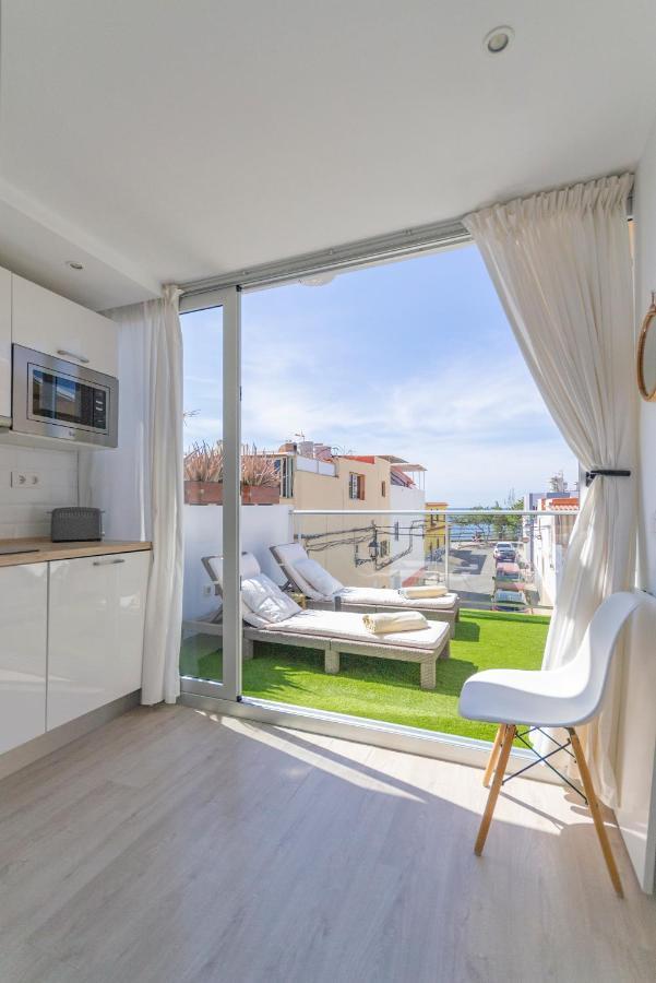 Cozy And Sea Views Private Terrace Apartment La Playa de Arguineguín Exteriör bild